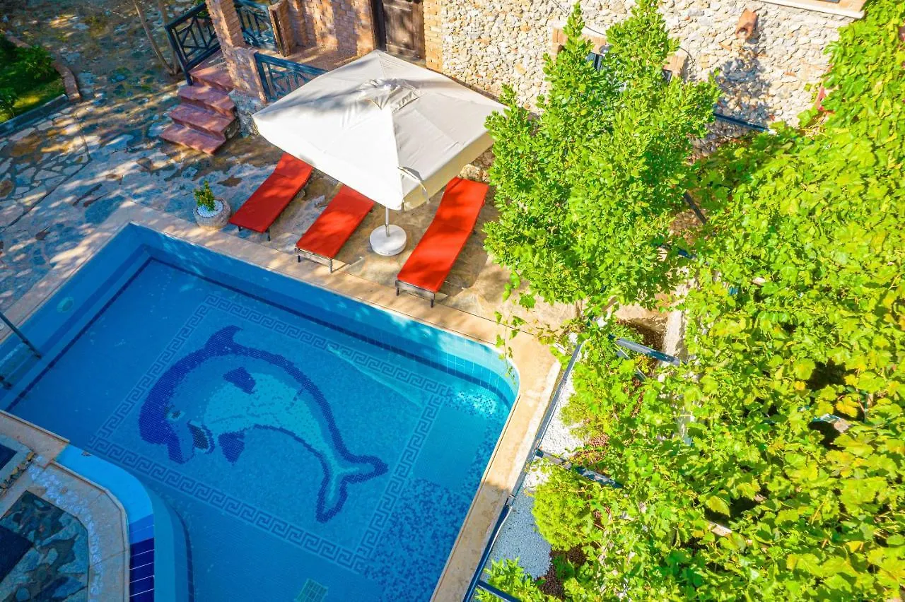 Sarnıç - Kayaköy'de Havuzu Korunaklı Villa