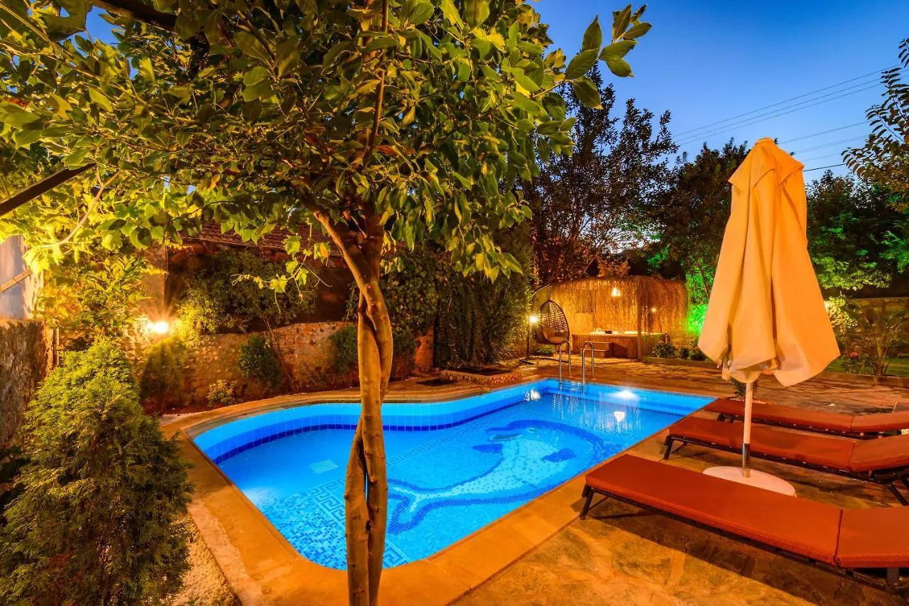 Sarnıç - Kayaköy'de Havuzu Korunaklı Villa